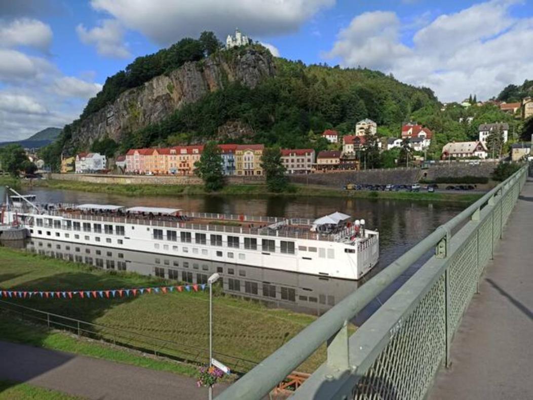 U Bocmana S Vyhledem Na Zamek A Labe Lejlighed Decin Eksteriør billede