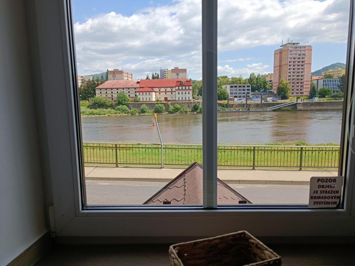 U Bocmana S Vyhledem Na Zamek A Labe Lejlighed Decin Eksteriør billede