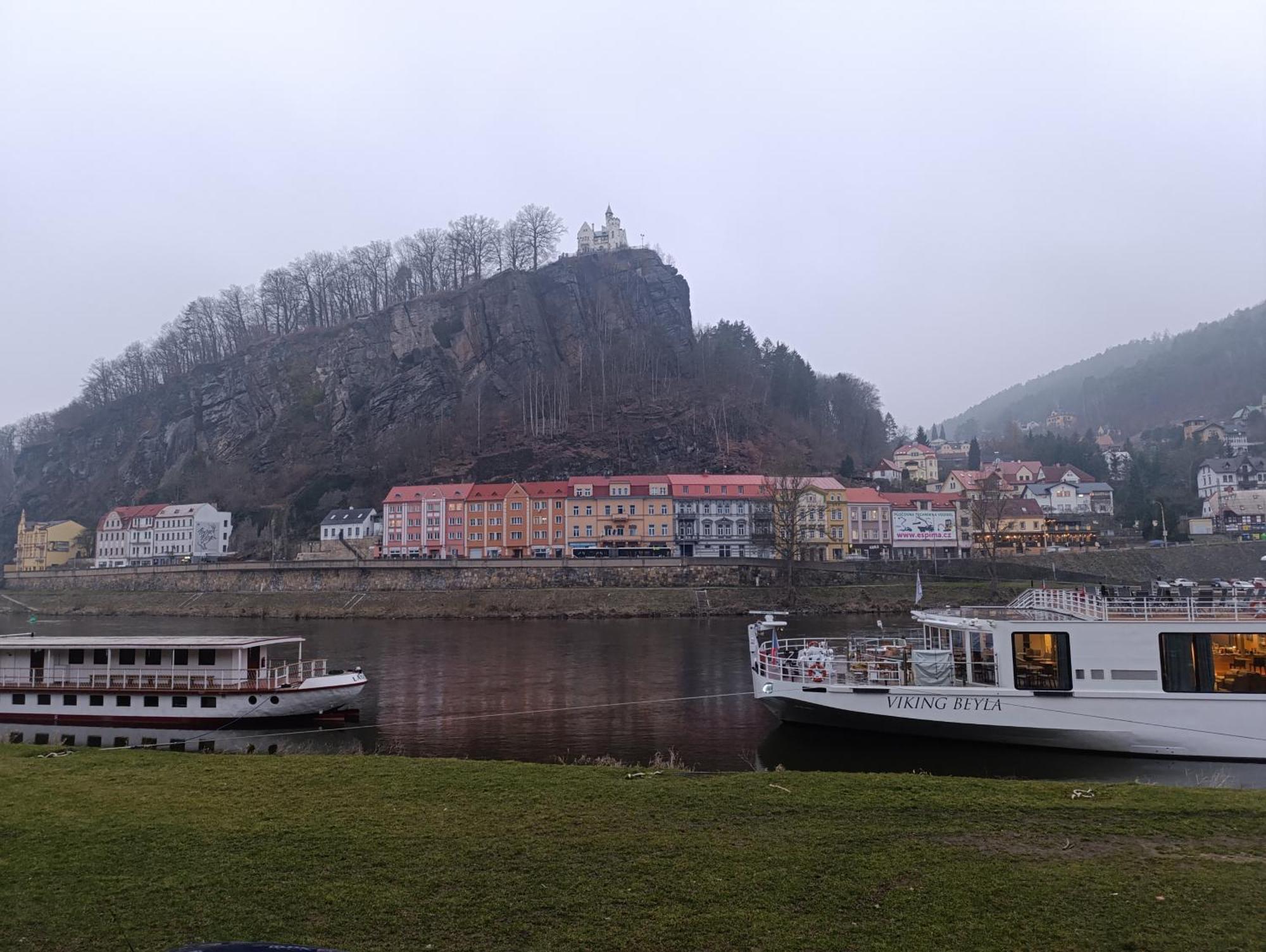 U Bocmana S Vyhledem Na Zamek A Labe Lejlighed Decin Eksteriør billede