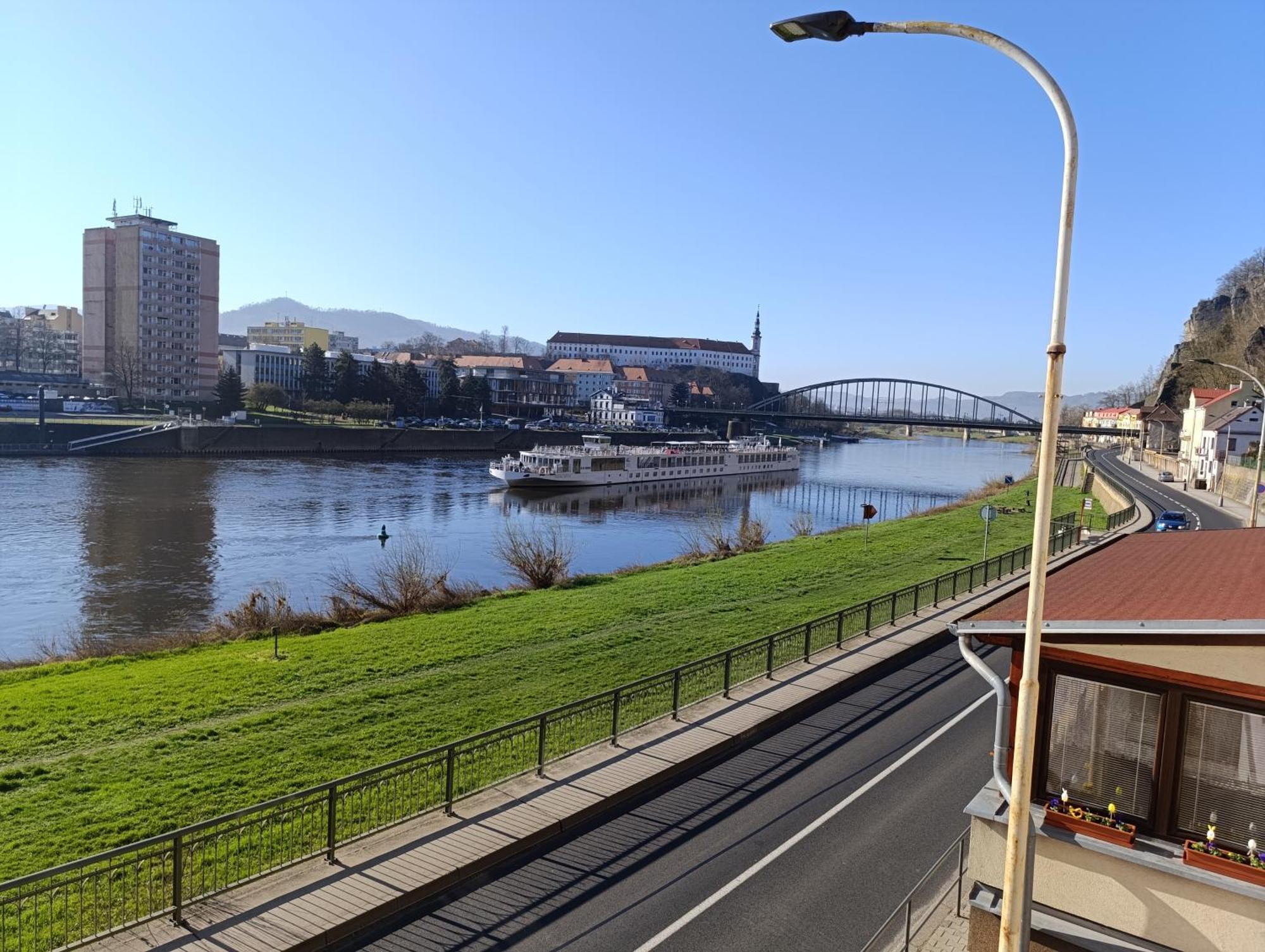 U Bocmana S Vyhledem Na Zamek A Labe Lejlighed Decin Eksteriør billede